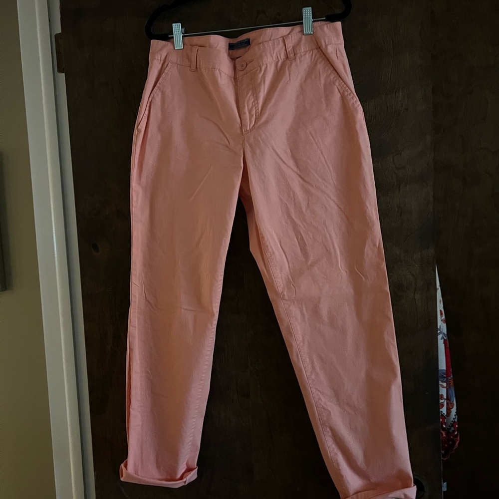 Never worn. Each pair sold individually. Peach or aqual. Size 10.